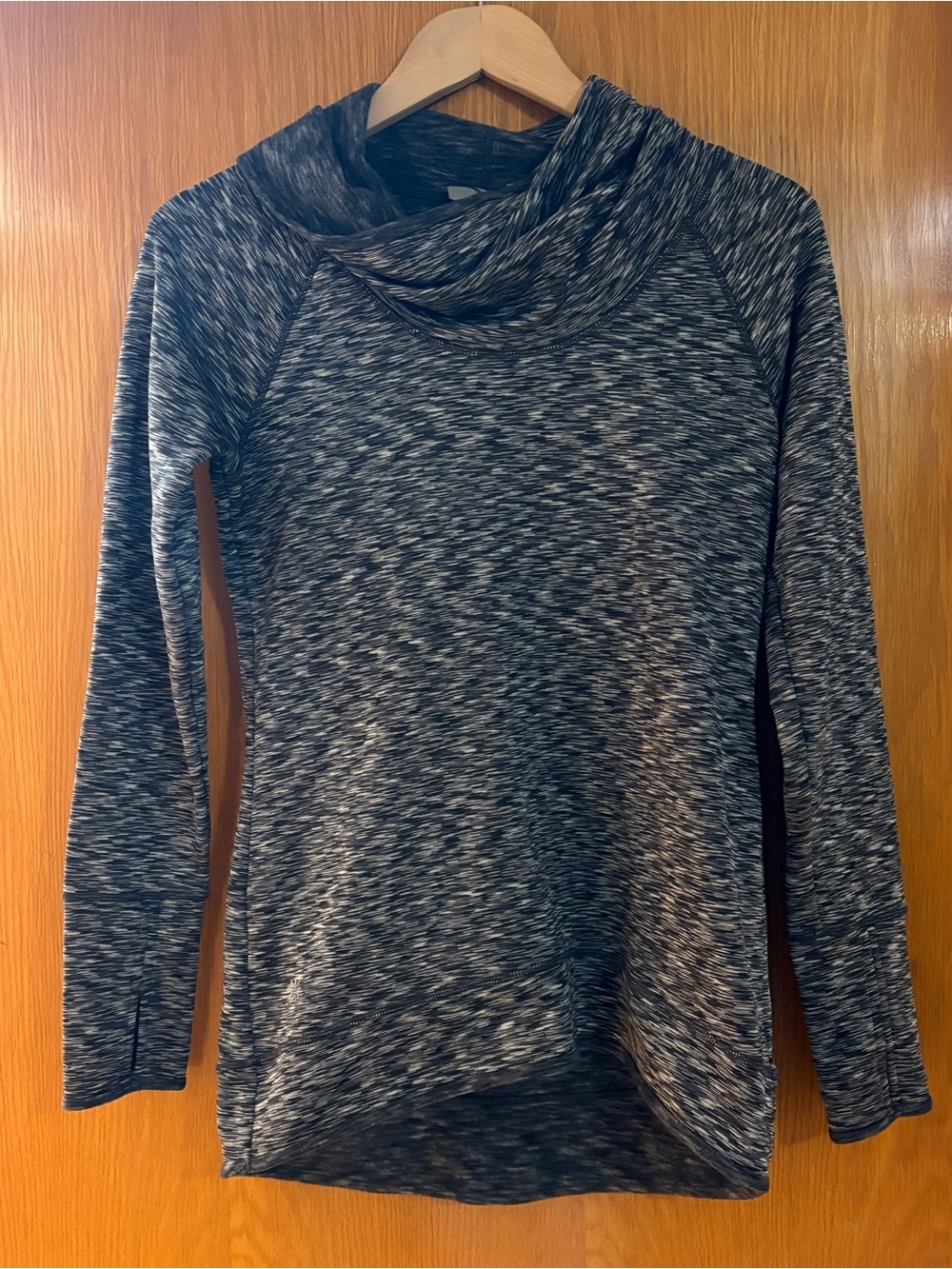 Athleta Tranquility Fleece Cowl Neck Pullover Sweatshirt